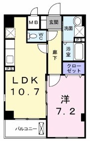 エアリーU.S.Ⅱ 間取り
