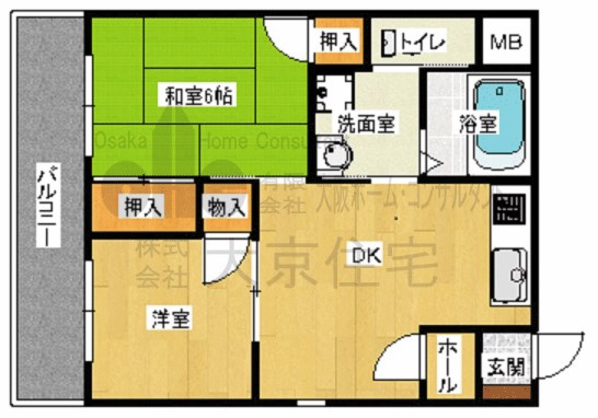 ピアパーク佐堂2 間取り