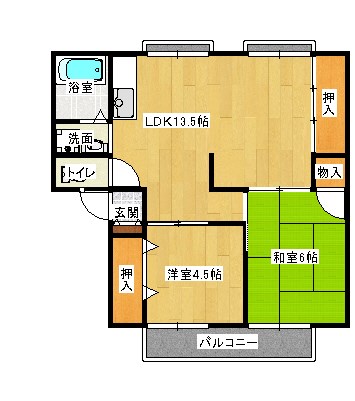 サンビレッジ八尾 間取り