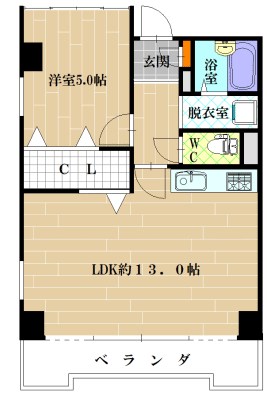 シティコート・ルーエ 間取り