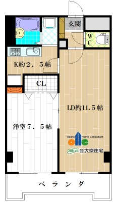 シティコート・ルーエ 間取り