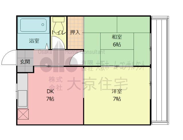 シャトーバーデンバーデン 間取り