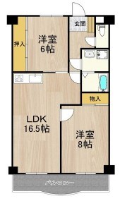 パレーシャル21  間取り