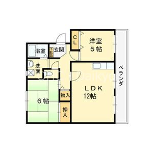エスポワール八尾陽光園 間取り