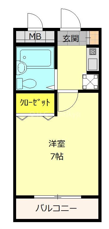 メルベーユ友井  間取り