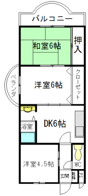 リフレ川西 間取り