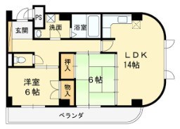 パルフェメゾンOgawa 間取り