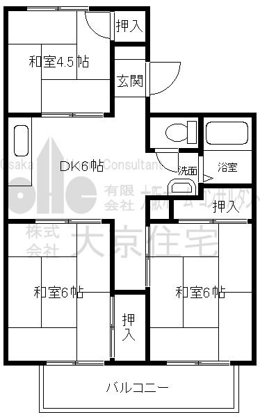 ロアール川上 間取り