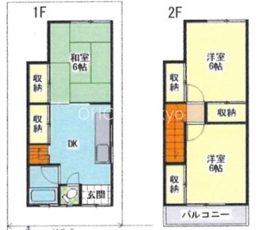 天王寺屋2丁目戸建て（柳川邸） 間取り