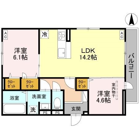 アイビー俊徳道 間取り