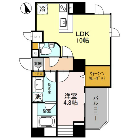 プレミアム菱屋西 間取り