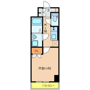 FLATS MINAGUCHI （フラッツミナグチ） 間取り