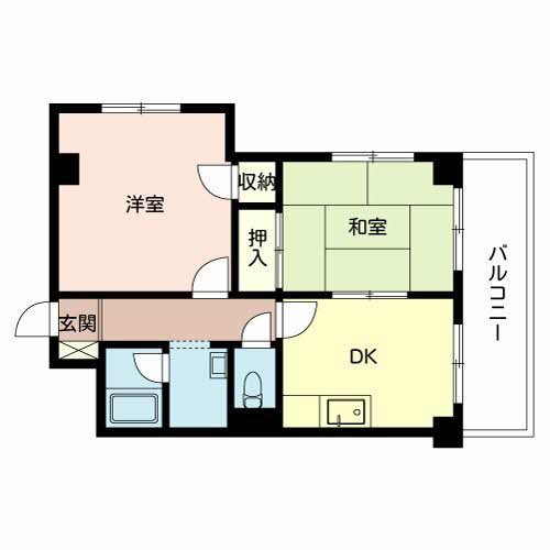 グロウブ東翠園 間取り