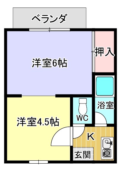 久宝寺コーポラス 間取り