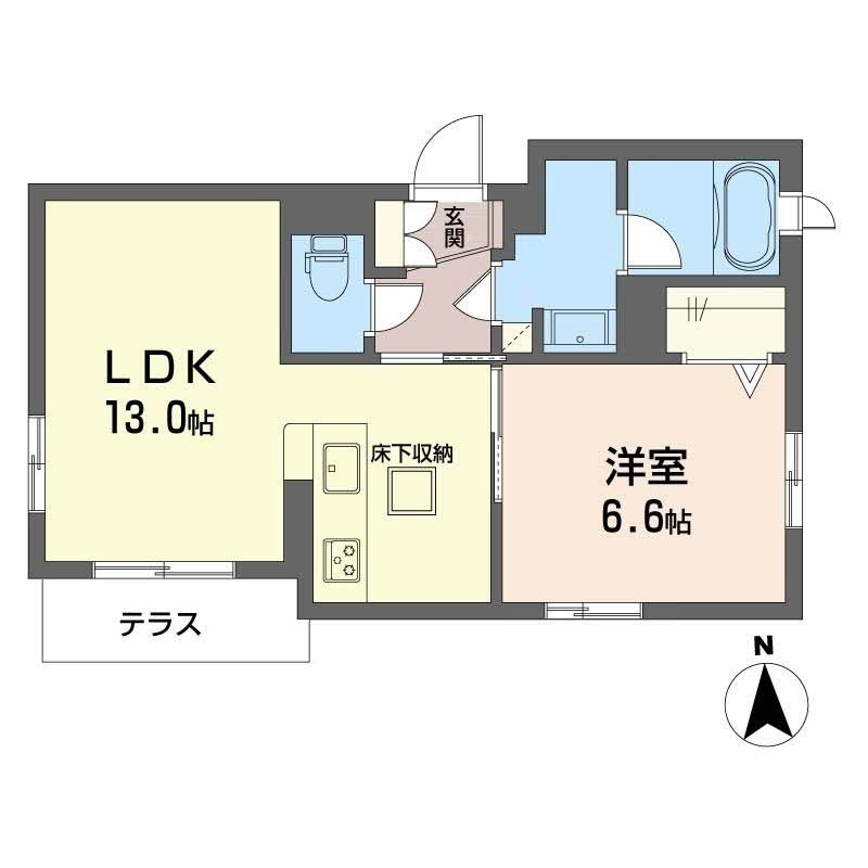 シャーメゾン　ソレイユ 間取り