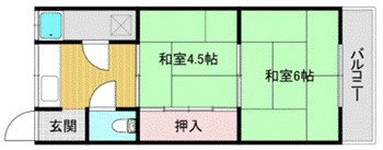 七福荘 間取り