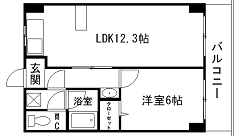 ドゥエル志紀 間取り