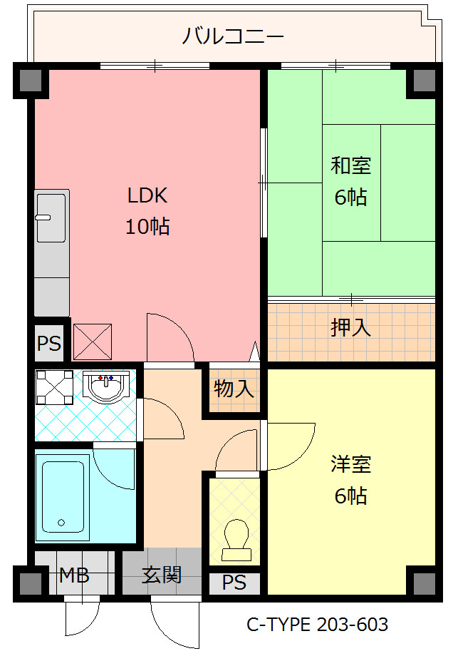 プロヴァンス青山 間取り