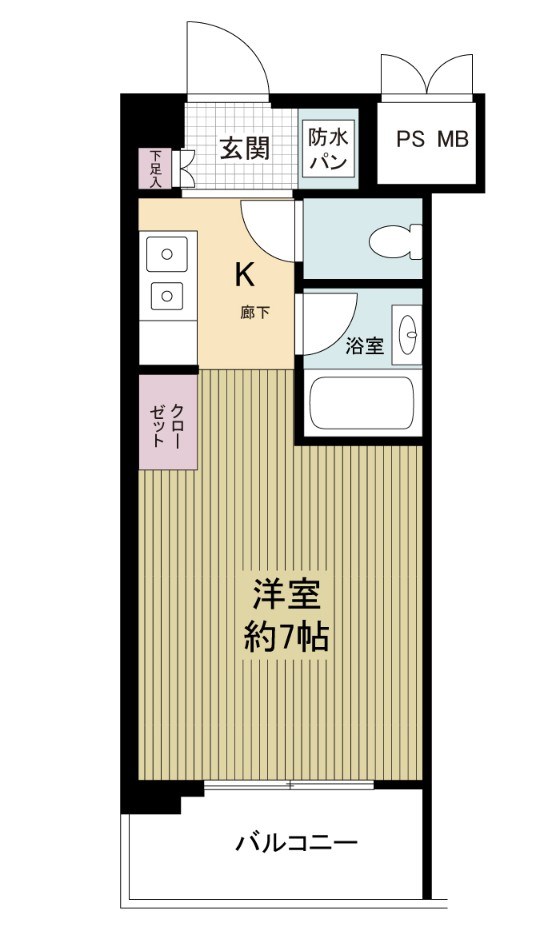 フォレストコート長瀬 間取り
