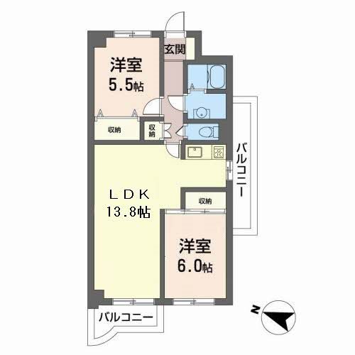 パークサイド伊藤 間取り