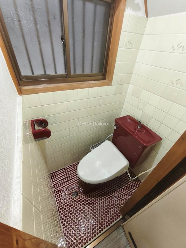 山本町北７丁目戸建て トイレ
