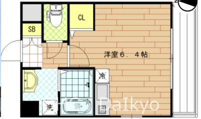 C.REST八尾（クレスト八尾） 間取り