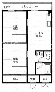 沼ハイツ 間取り
