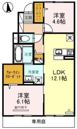 メゾン・ド・五条宮 間取り