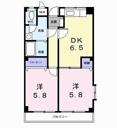 上田マンション 間取り