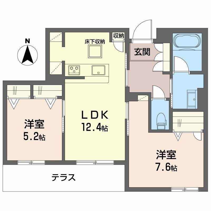シャーメゾン大晶  間取り