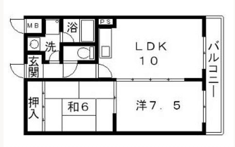 エムテック八尾 間取り
