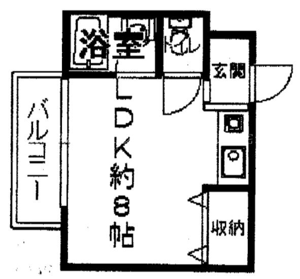 ヴィラージュ久宝園 間取り