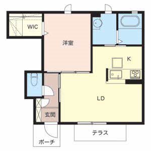 シャーメゾン稲田本町 間取り