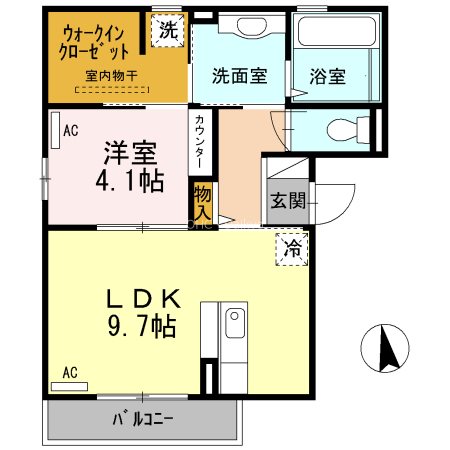 アゼリア宮町 間取り