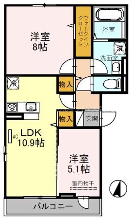 アークグレイス源氏ケ丘 間取り