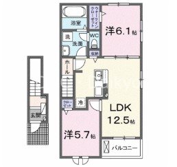 ヴェルデ　ブリッサⅢ 間取り