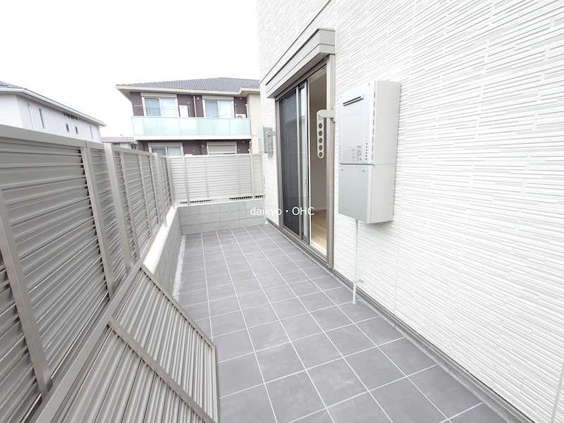 シャーメゾン渋川Ⅲ ベランダ