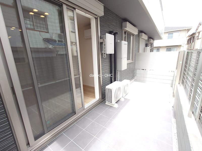 シャーメゾン渋川Ⅲ ベランダ