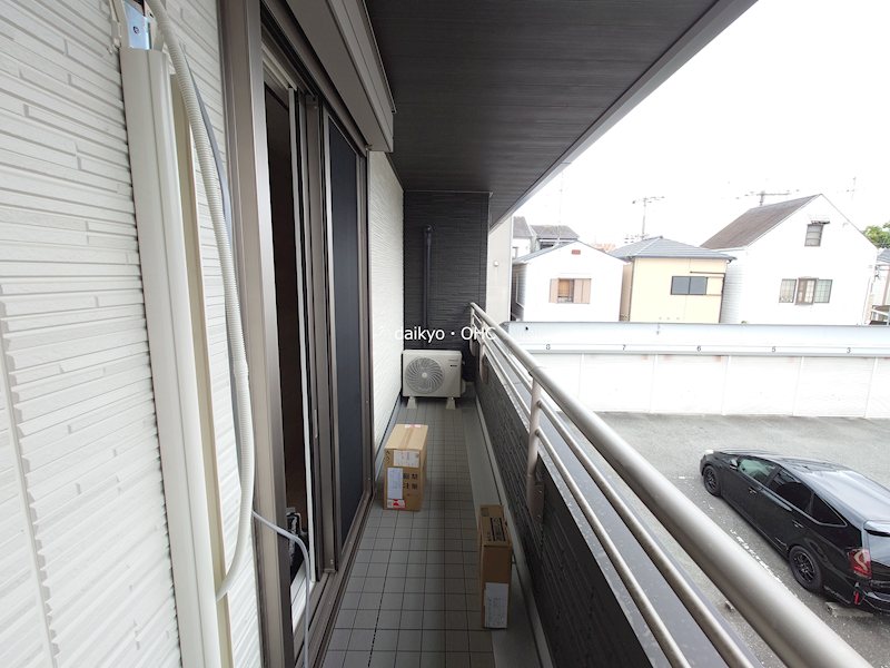 シャーメゾン渋川Ⅲ ベランダ