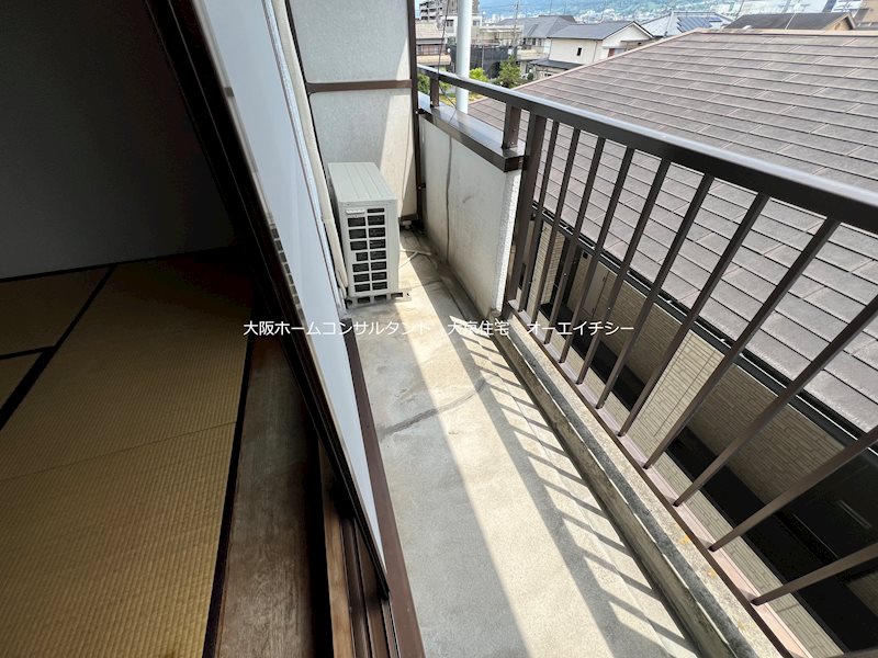 高安ハイツA棟 ベランダ