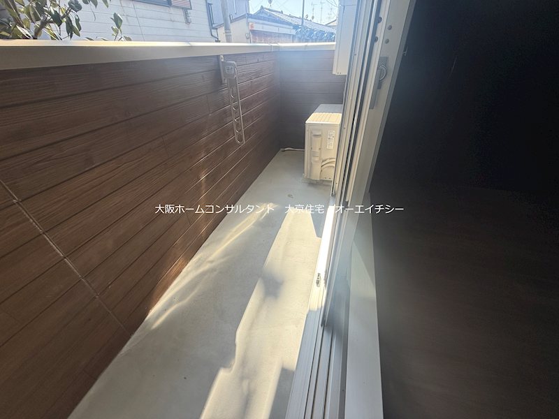 エクセレント久宝園 ベランダ