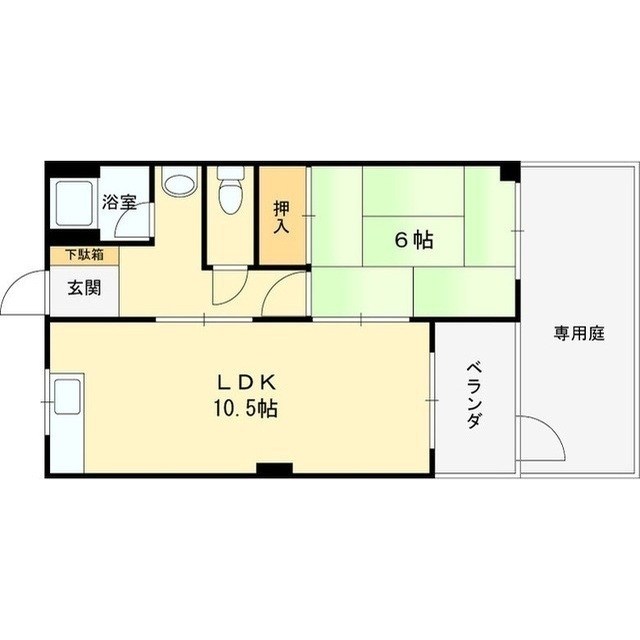 サクラコート高安 間取り