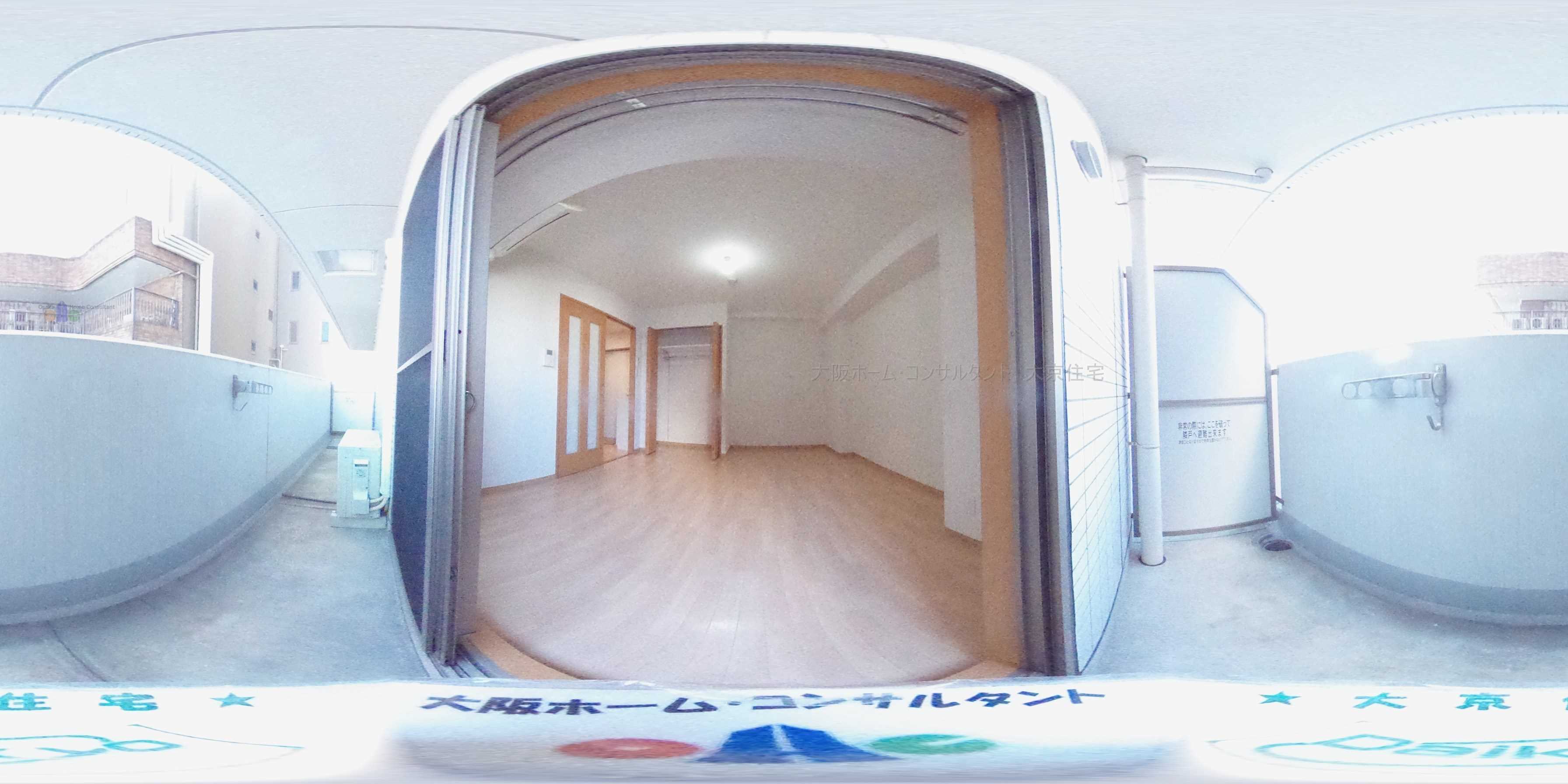 ルミエール八尾駅前 ベランダ