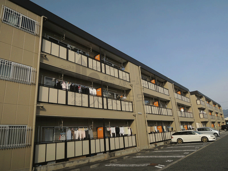 楠根スカイハイツ ベランダ