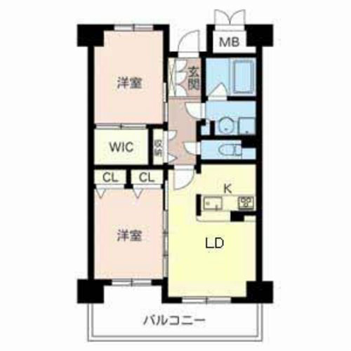 パストラル光町 間取り