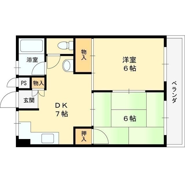 寿コーポ 間取り