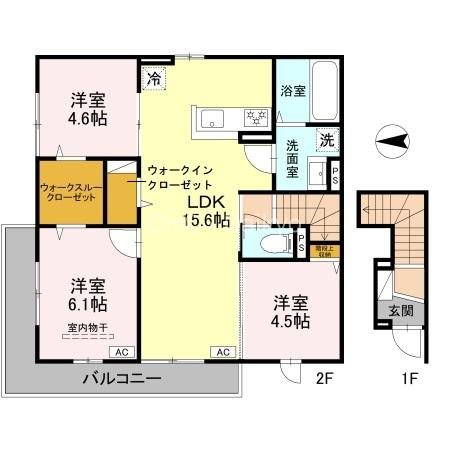 トリシア東太子 間取り