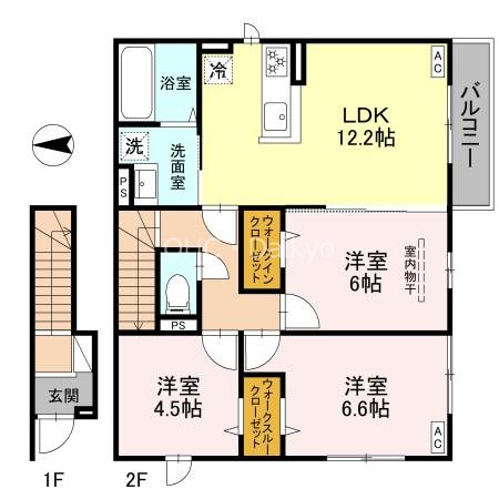 トリシア東太子 間取り
