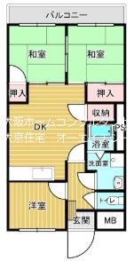 ボーリバージュ藤増 間取り