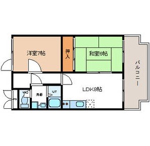 ロイヤル八尾 間取り